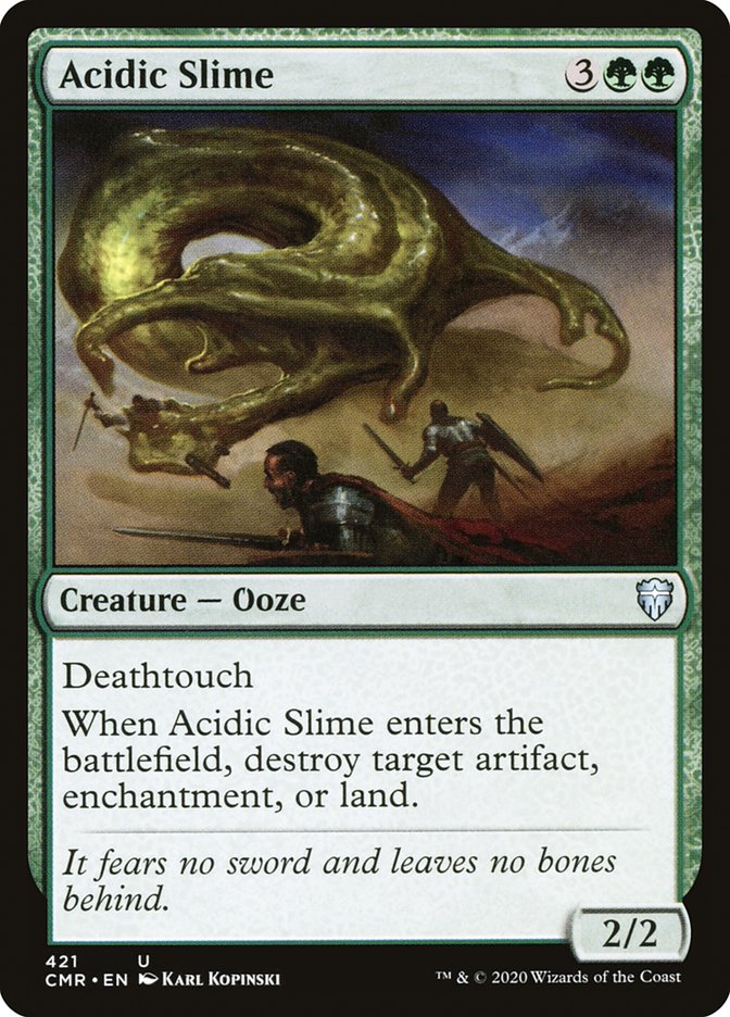 Acidic Slime [Commander Legends] | Gear Gaming Fayetteville