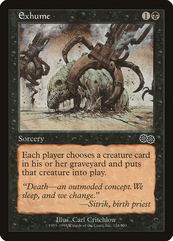 Exhume [Urza's Saga] | Gear Gaming Fayetteville