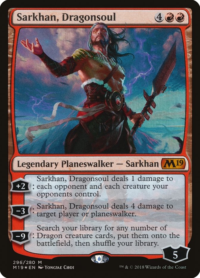 Sarkhan, Dragonsoul [Core Set 2019] | Gear Gaming Fayetteville