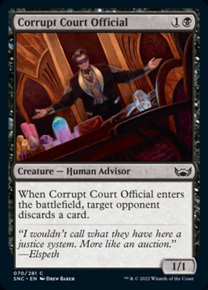 Corrupt Court Official [Streets of New Capenna] | Gear Gaming Fayetteville