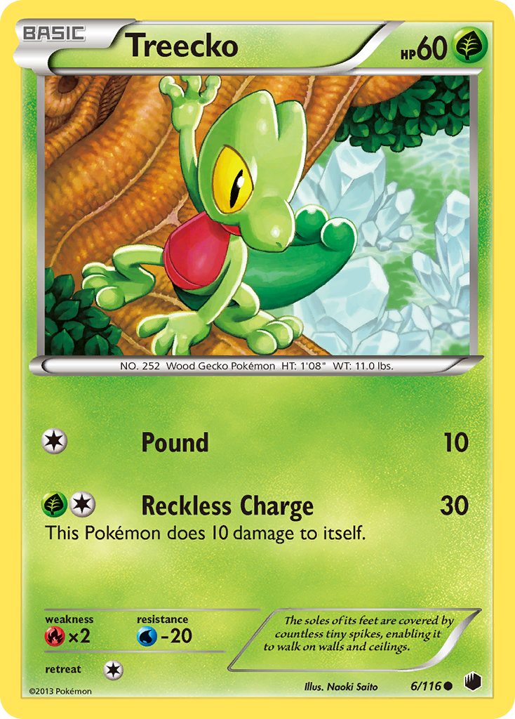 Treecko (6/116) [Black & White: Plasma Freeze] | Gear Gaming Fayetteville