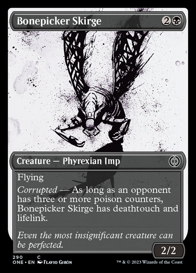 Bonepicker Skirge (Showcase Ichor) [Phyrexia: All Will Be One] | Gear Gaming Fayetteville