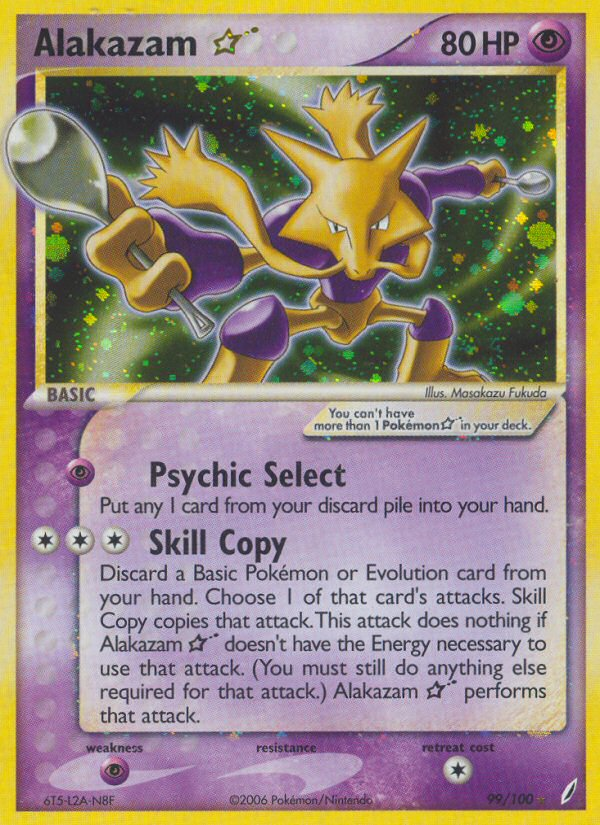 Alakazam Star (99/100) [EX: Crystal Guardians] | Gear Gaming Fayetteville