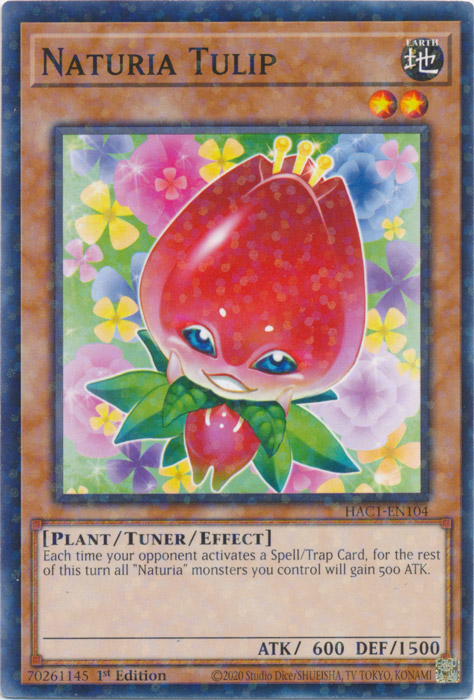 Naturia Tulip (Duel Terminal) [HAC1-EN104] Common | Gear Gaming Fayetteville