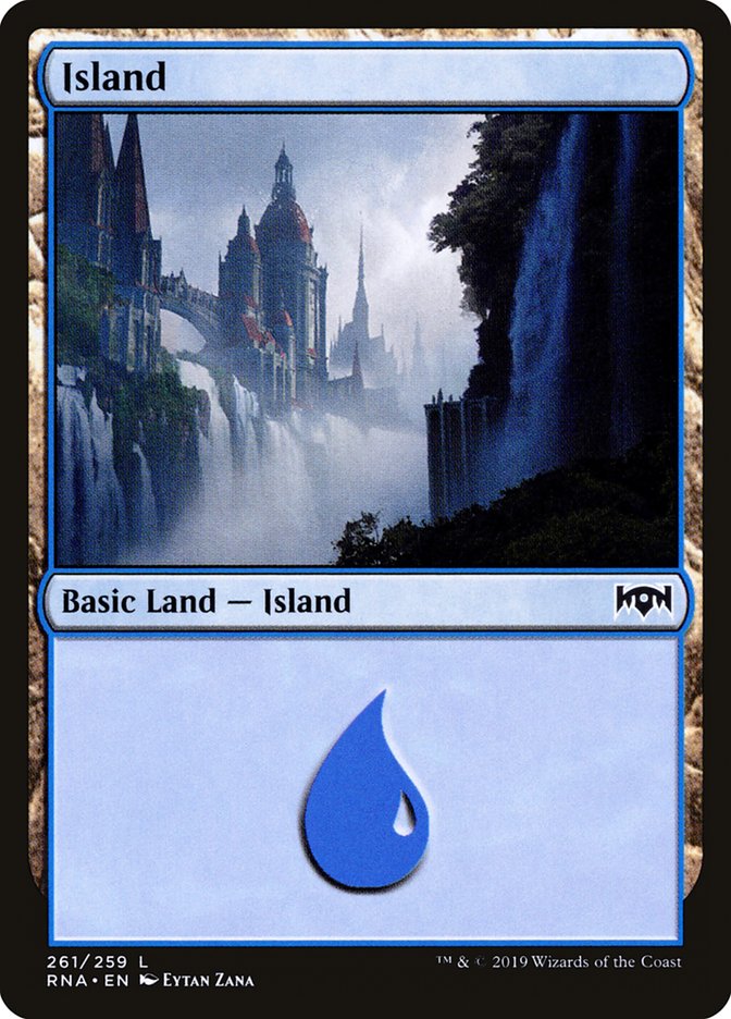 Island (261) [Ravnica Allegiance] | Gear Gaming Fayetteville