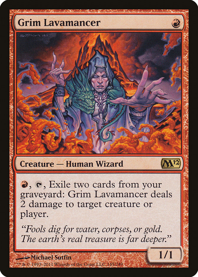 Grim Lavamancer [Magic 2012] | Gear Gaming Fayetteville