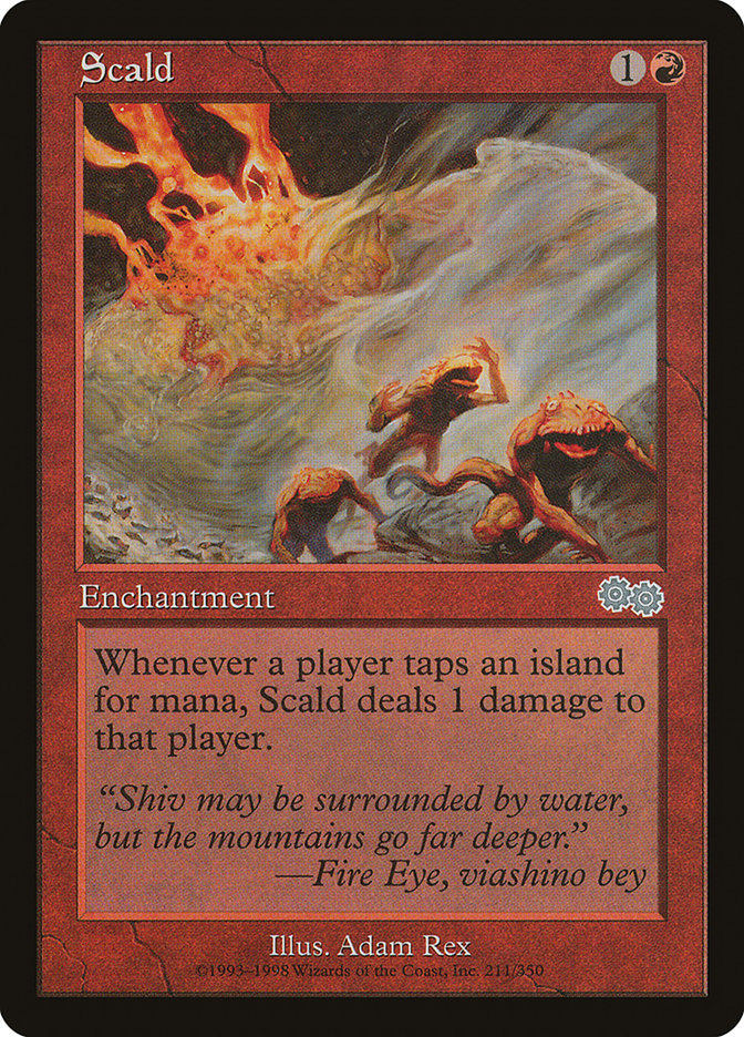 Scald [Urza's Saga] | Gear Gaming Fayetteville