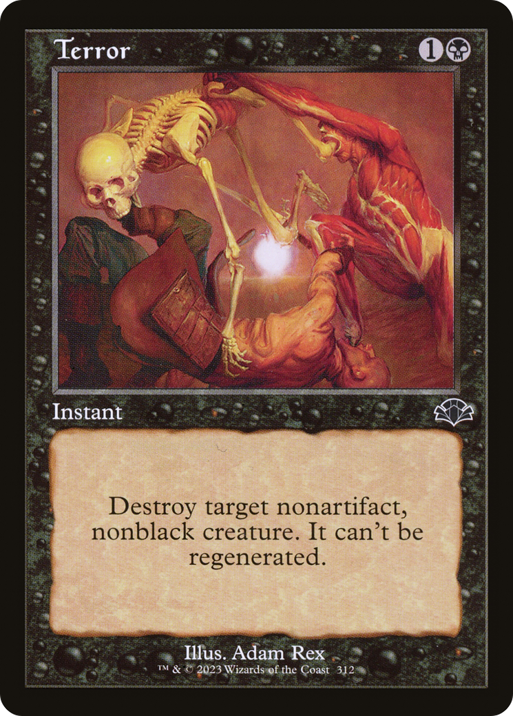 Terror (Retro) [Dominaria Remastered] | Gear Gaming Fayetteville