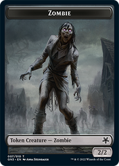 Zombie // Treasure Double-Sided Token [Game Night: Free-for-All Tokens] | Gear Gaming Fayetteville