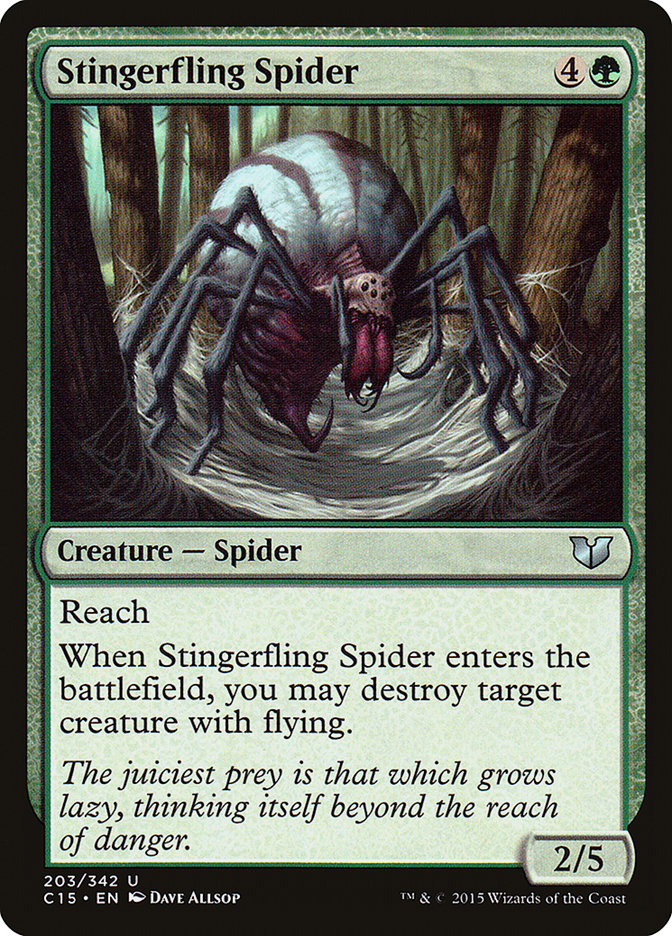 Stingerfling Spider [Commander 2015] | Gear Gaming Fayetteville