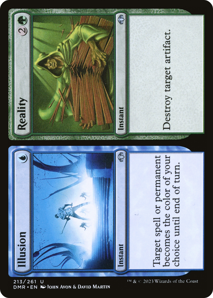 Illusion // Reality [Dominaria Remastered] | Gear Gaming Fayetteville