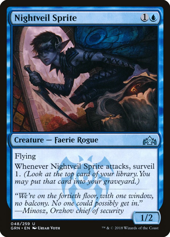 Nightveil Sprite [Guilds of Ravnica] | Gear Gaming Fayetteville