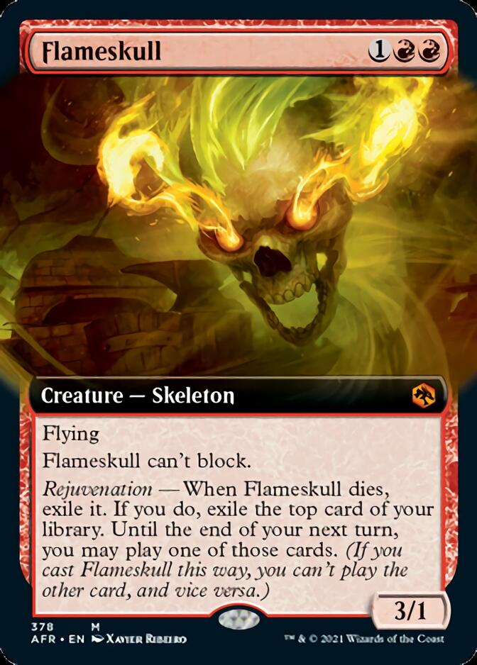 Flameskull (Extended Art) [Dungeons & Dragons: Adventures in the Forgotten Realms] | Gear Gaming Fayetteville