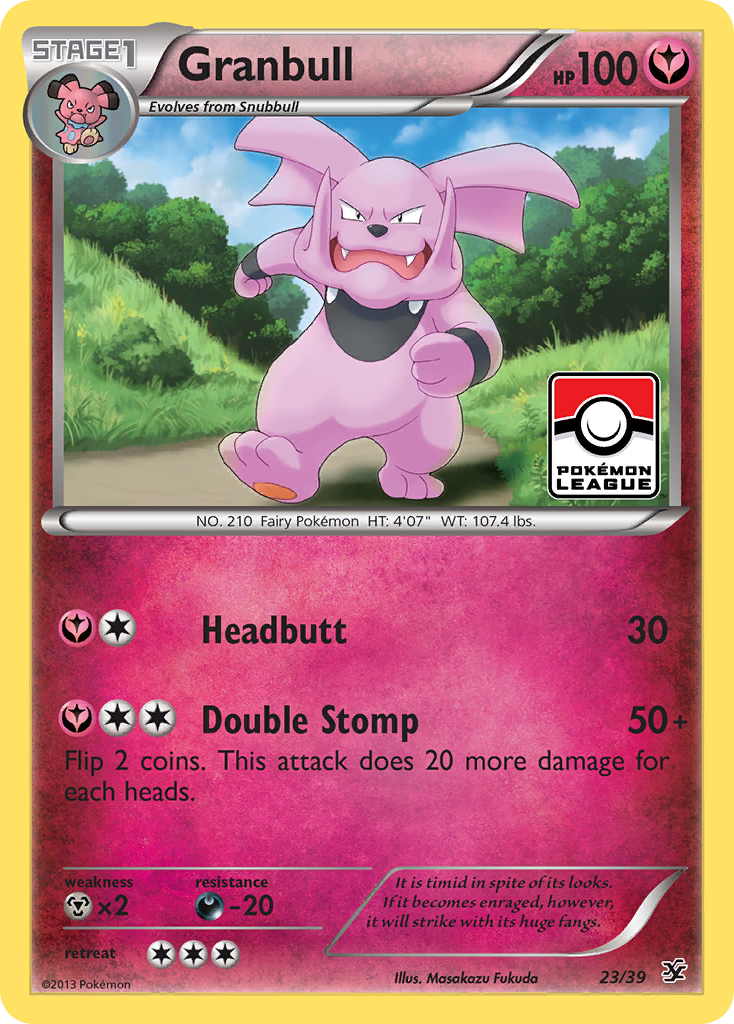 Granbull (23/39) [XY: Kalos Starter Set] | Gear Gaming Fayetteville