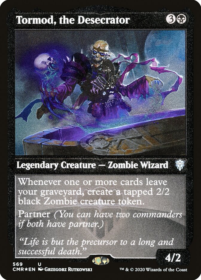 Tormod, the Desecrator (Etched) [Commander Legends] | Gear Gaming Fayetteville