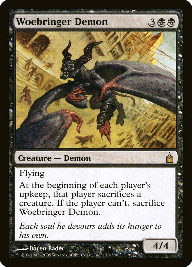 Woebringer Demon [Ravnica: City of Guilds] | Gear Gaming Fayetteville