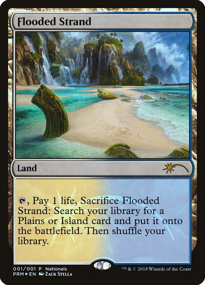 Flooded Strand (Nationals) [Nationals Promos] | Gear Gaming Fayetteville