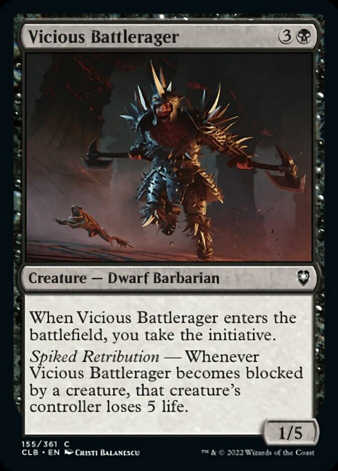 Vicious Battlerager [Commander Legends: Battle for Baldur's Gate] | Gear Gaming Fayetteville