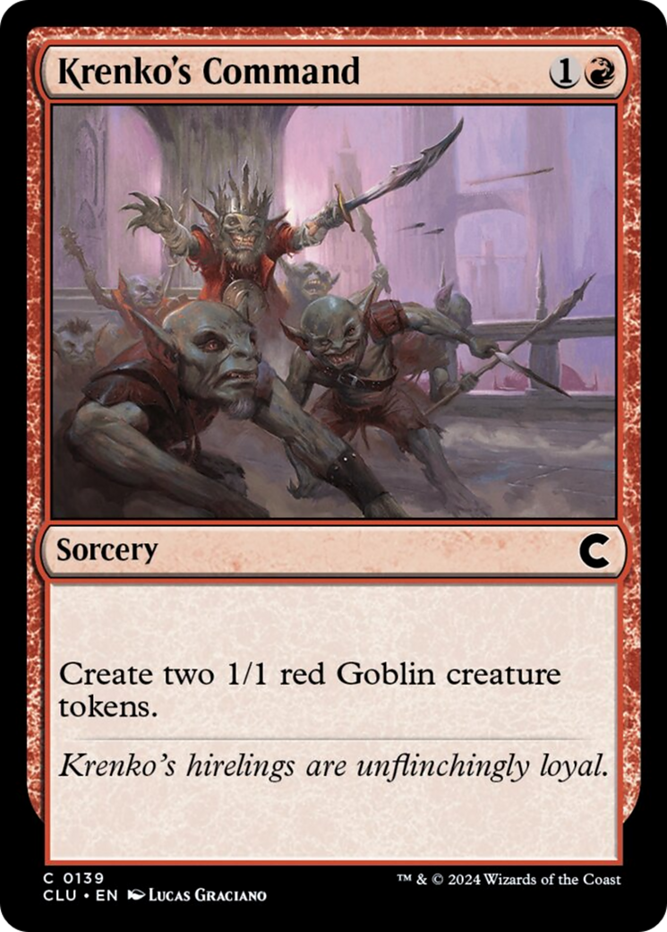 Krenko's Command [Ravnica: Clue Edition] | Gear Gaming Fayetteville