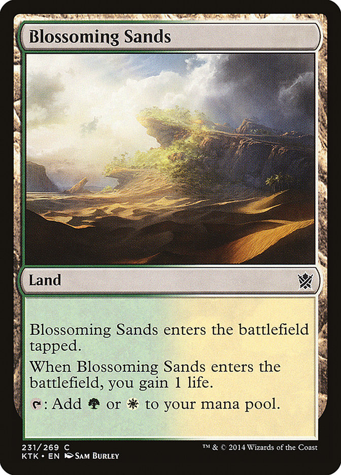 Blossoming Sands [Khans of Tarkir] | Gear Gaming Fayetteville