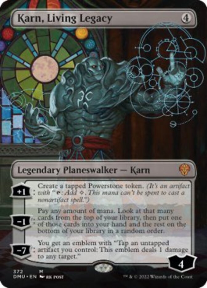 Karn, Living Legacy (Borderless) [Dominaria United] | Gear Gaming Fayetteville