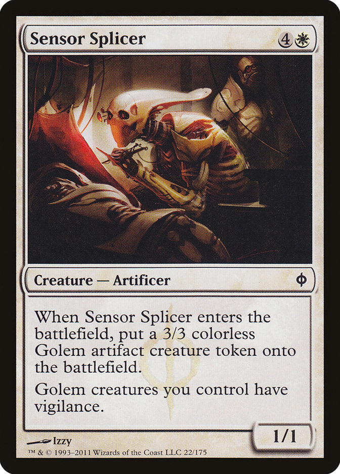 Sensor Splicer [New Phyrexia] | Gear Gaming Fayetteville