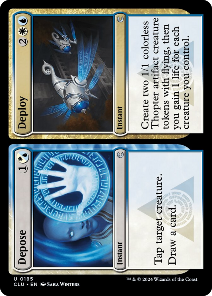 Depose // Deploy [Ravnica: Clue Edition] | Gear Gaming Fayetteville