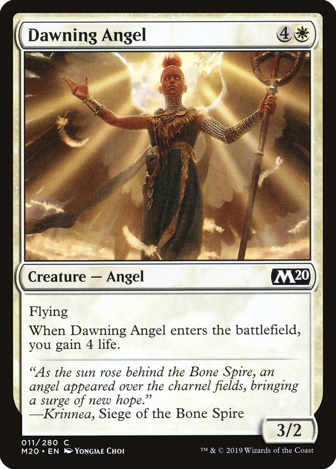 Dawning Angel [Core Set 2020] | Gear Gaming Fayetteville