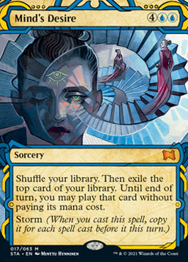 Mind's Desire (Foil Etched) [Strixhaven: School of Mages Mystical Archive] | Gear Gaming Fayetteville