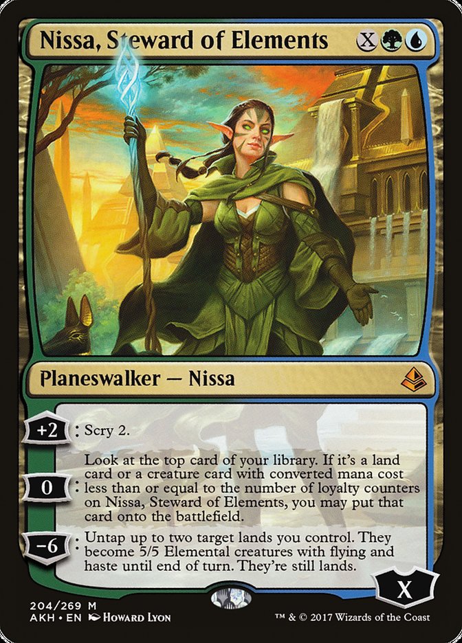 Nissa, Steward of Elements [Amonkhet] | Gear Gaming Fayetteville