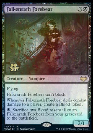 Falkenrath Forebear [Innistrad: Crimson Vow Prerelease Promos] | Gear Gaming Fayetteville