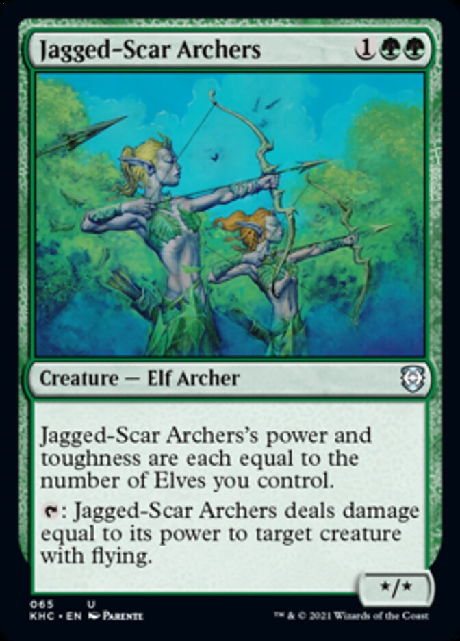 Jagged-Scar Archers [Kaldheim Commander] | Gear Gaming Fayetteville