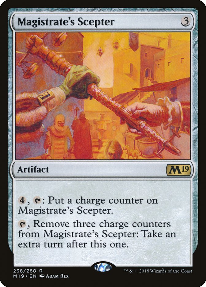 Magistrate's Scepter [Core Set 2019] | Gear Gaming Fayetteville