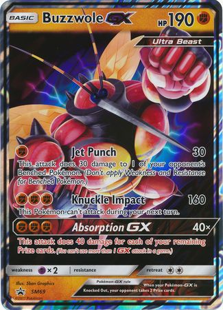 Buzzwole GX (SM69) (Jumbo Card) [Sun & Moon: Black Star Promos] | Gear Gaming Fayetteville