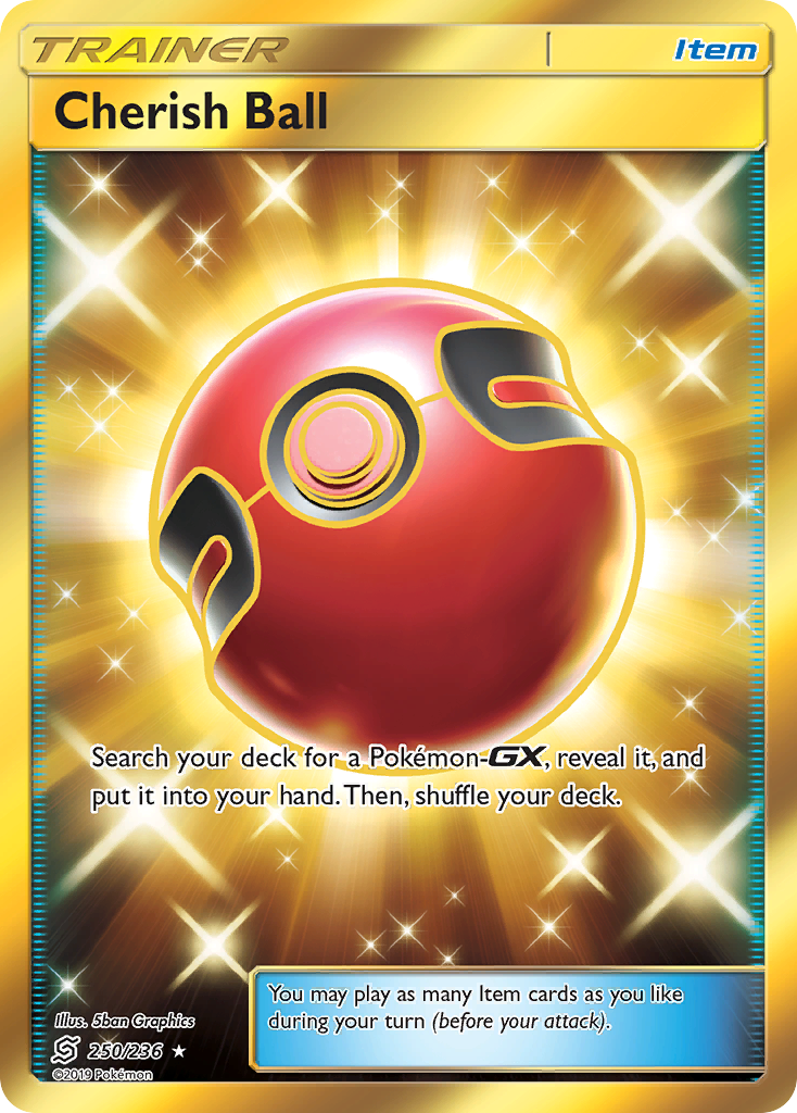 Cherish Ball (250/236) [Sun & Moon: Unified Minds] | Gear Gaming Fayetteville