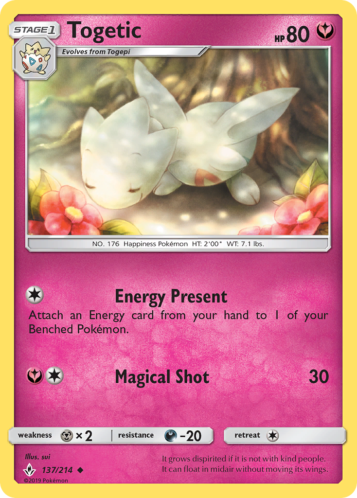 Togetic (137/214) [Sun & Moon: Unbroken Bonds] | Gear Gaming Fayetteville