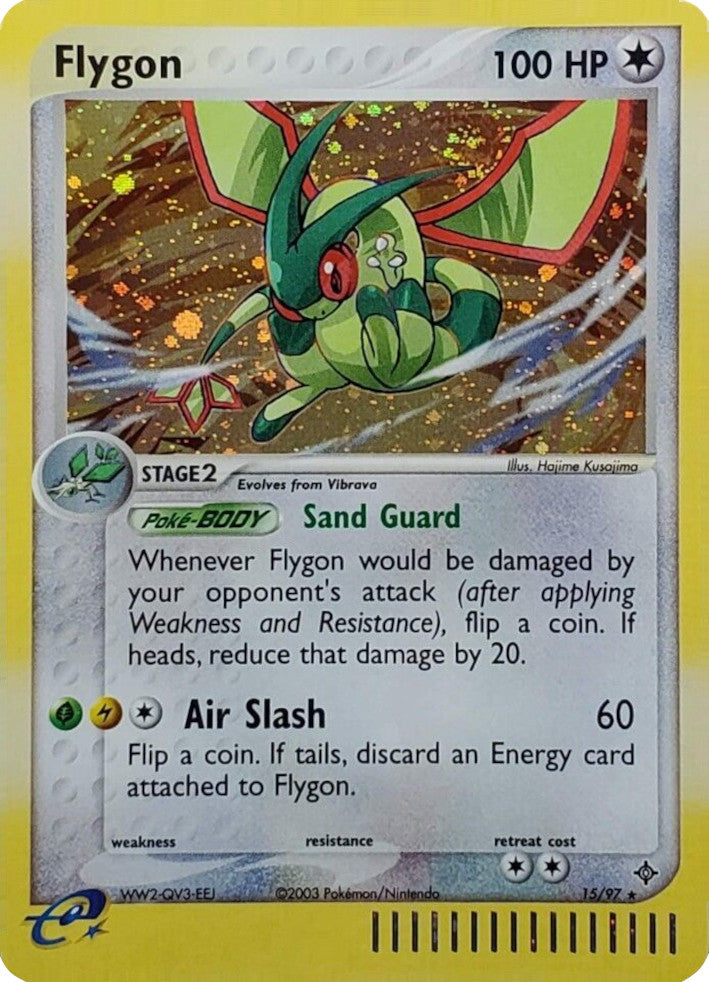 Flygon (15/97) (Theme Deck Exclusive) [EX: Dragon] | Gear Gaming Fayetteville