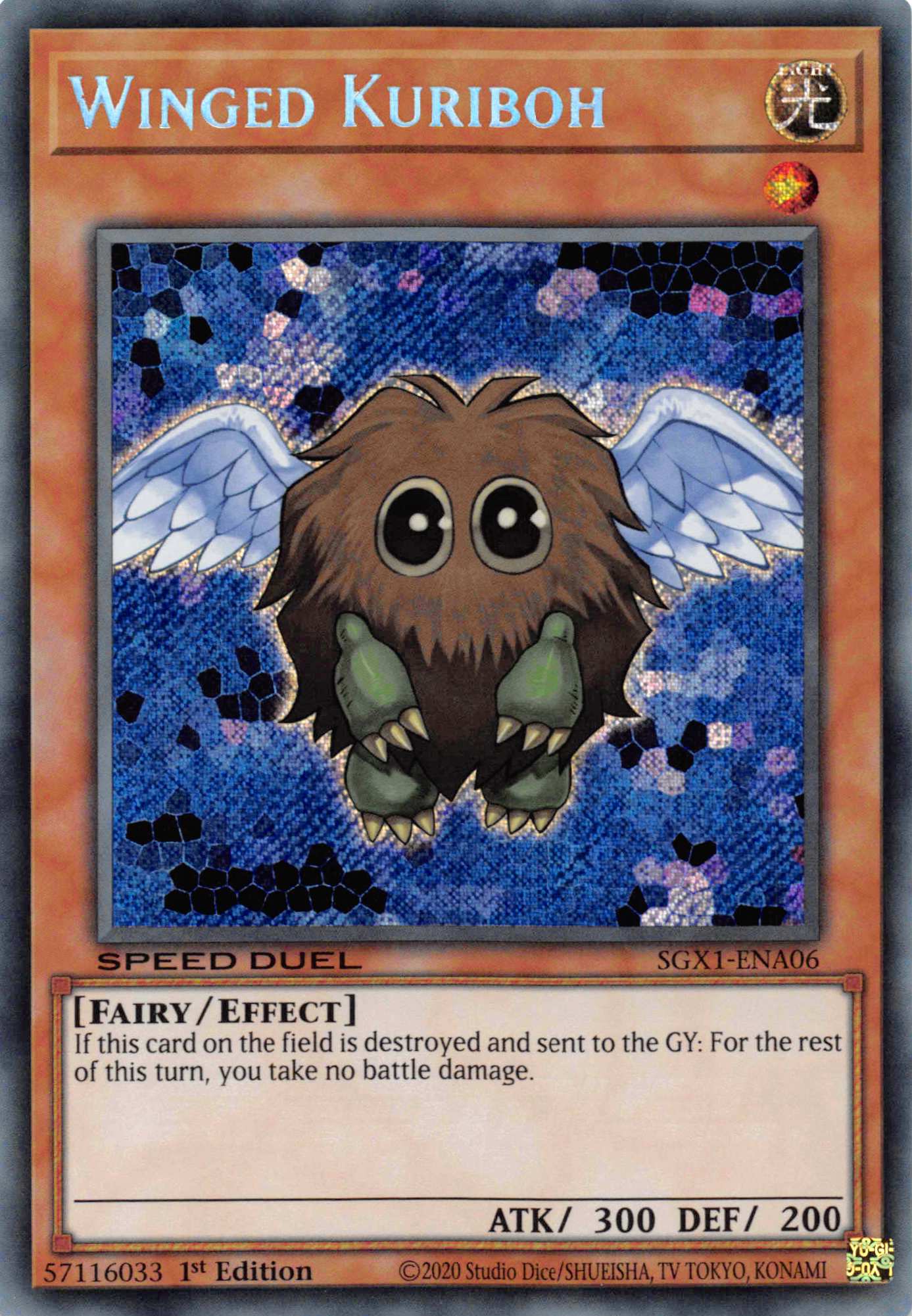 Winged Kuriboh [SGX1-ENA06] Secret Rare | Gear Gaming Fayetteville