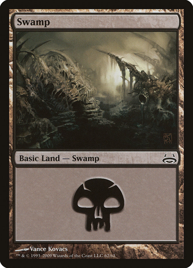 Swamp (62) [Duel Decks: Divine vs. Demonic] | Gear Gaming Fayetteville