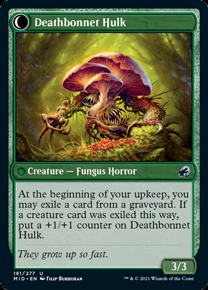 Deathbonnet Sprout // Deathbonnet Hulk [Innistrad: Midnight Hunt] | Gear Gaming Fayetteville