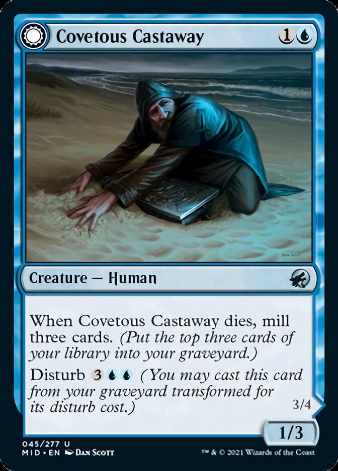 Covetous Castaway // Ghostly Castigator [Innistrad: Midnight Hunt] | Gear Gaming Fayetteville