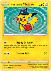 Special Delivery Pikachu (SWSH074) [Sword & Shield: Black Star Promos] | Gear Gaming Fayetteville