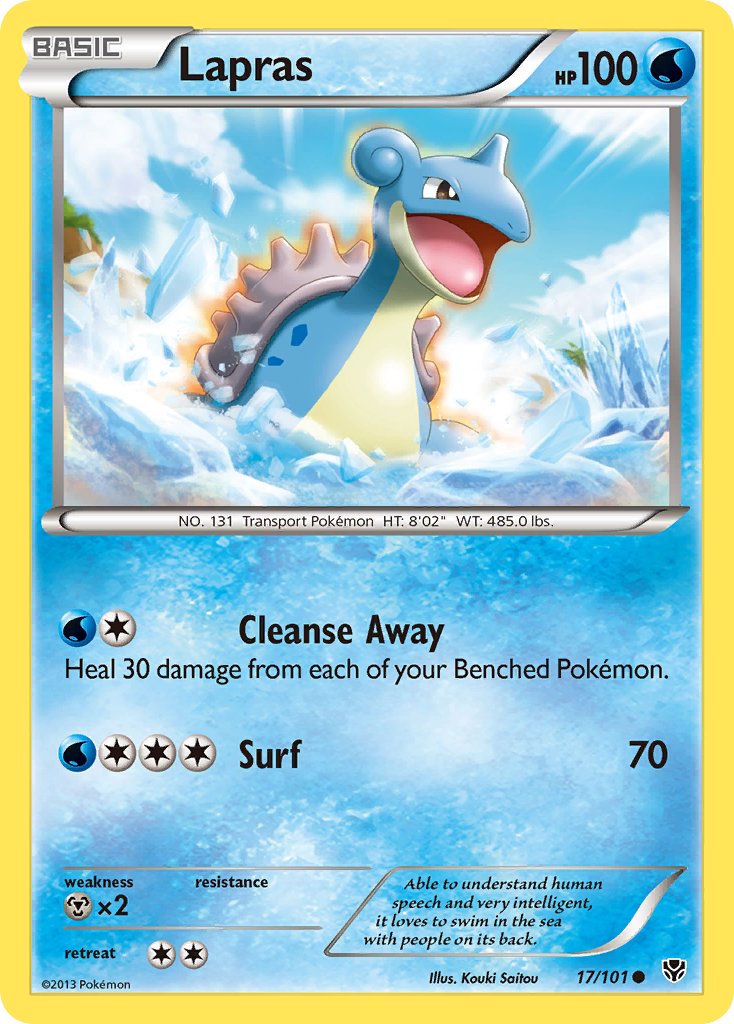 Lapras (17/101) [Black & White: Plasma Blast] | Gear Gaming Fayetteville