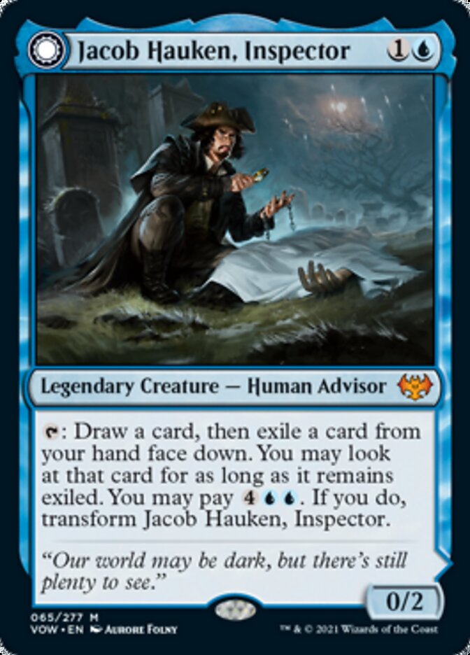 Jacob Hauken, Inspector // Hauken's Insight [Innistrad: Crimson Vow] | Gear Gaming Fayetteville