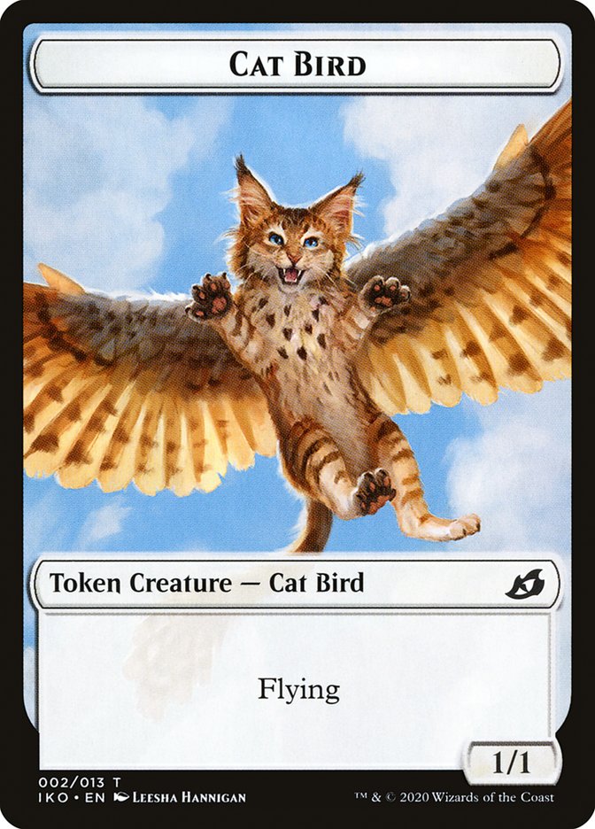 Cat Bird Token [Ikoria: Lair of Behemoths Tokens] | Gear Gaming Fayetteville