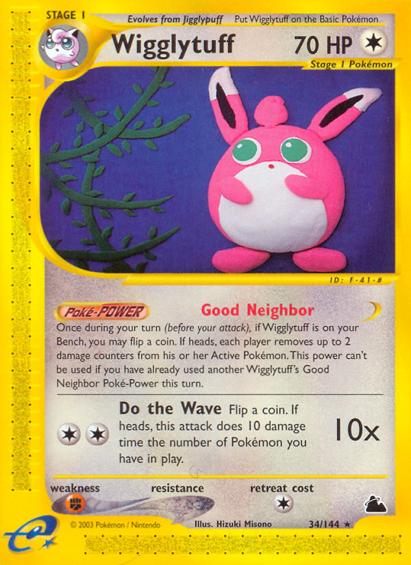 Wigglytuff (34/144) [Skyridge] | Gear Gaming Fayetteville