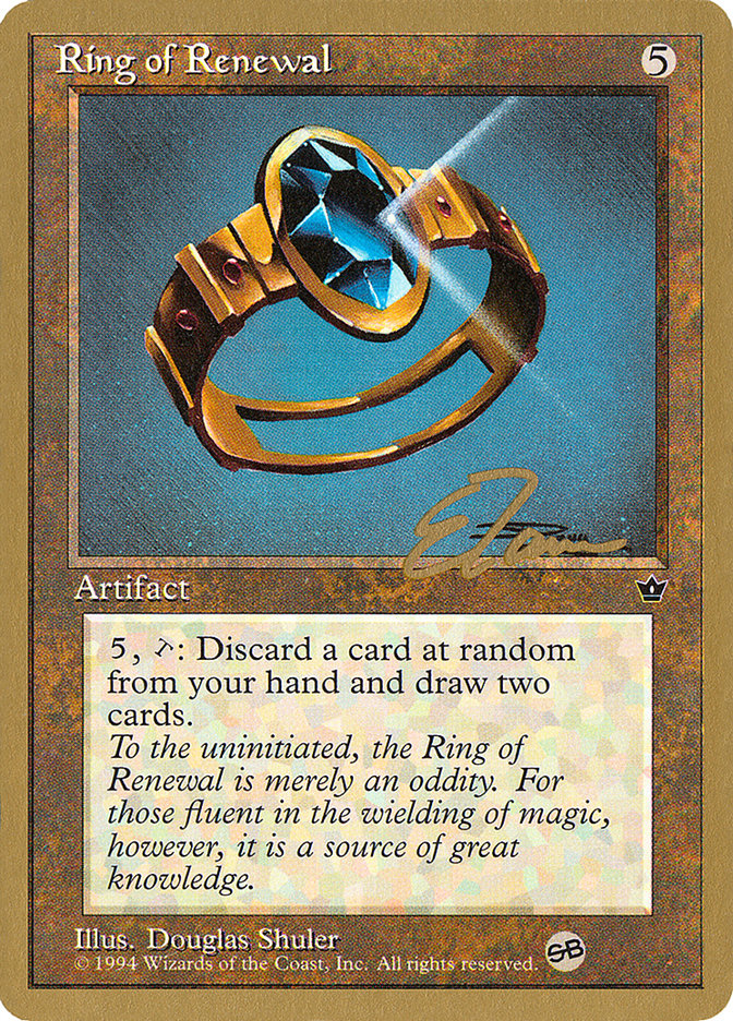 Ring of Renewal (Eric Tam) (SB) [Pro Tour Collector Set] | Gear Gaming Fayetteville