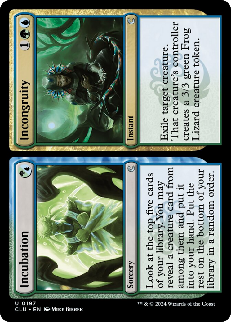 Incubation // Incongruity [Ravnica: Clue Edition] | Gear Gaming Fayetteville