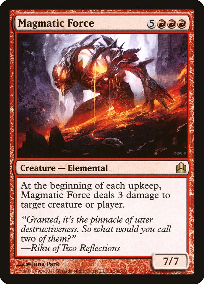 Magmatic Force [Commander 2011] | Gear Gaming Fayetteville
