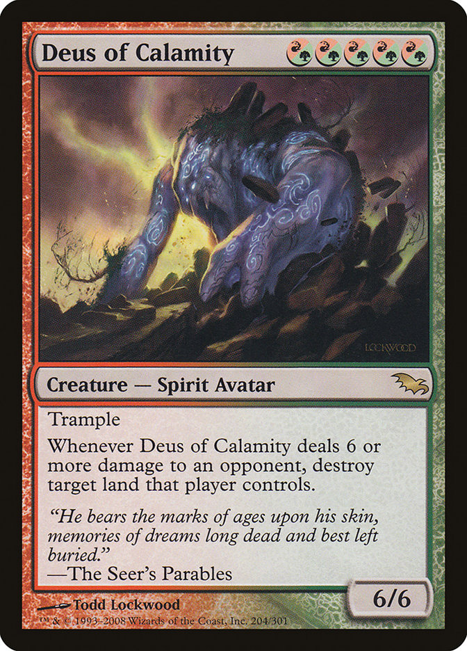 Deus of Calamity [Shadowmoor] | Gear Gaming Fayetteville